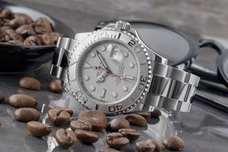 Thumbnail von Rolex Yacht-Master 40 Oyster Stahl Platin Automatik Herren Ref. 16622 M-Serie