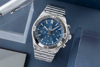 Thumbnail von Breitling Chronomat 42 B01 42 Frecce Tricoliri Stahl Automatik Ref. AB0134 Ltd B&P