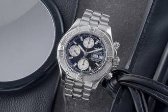 Thumbnail von Breitling Superocean Chronograph II Stahl Automatik Herrenuhr Ref. A13340 Papiere