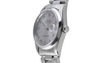 Thumbnail von Rolex Datejust 36 Oyster Silver Roman Dial Stahl Automatik Herrenuhr Ref. 116200