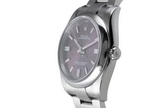 Thumbnail von Rolex Oyster Perpetual 36 Red Grape Edelstahl Automatik Herrenuhr Ref 116000 B&P