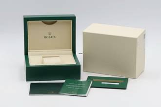 Thumbnail von Rolex Oyster Perpetual 36 Red Grape Edelstahl Automatik Herrenuhr Ref 116000 B&P