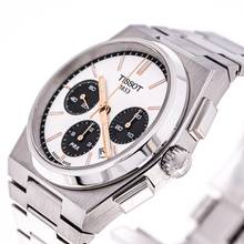 Thumbnail von Tissot PRX Chronograph Panda – T137.427.11.011.00 – like NEW – 2023 Full Set