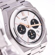 Thumbnail von Tissot PRX Chronograph Panda – T137.427.11.011.00 – like NEW – 2023 Full Set