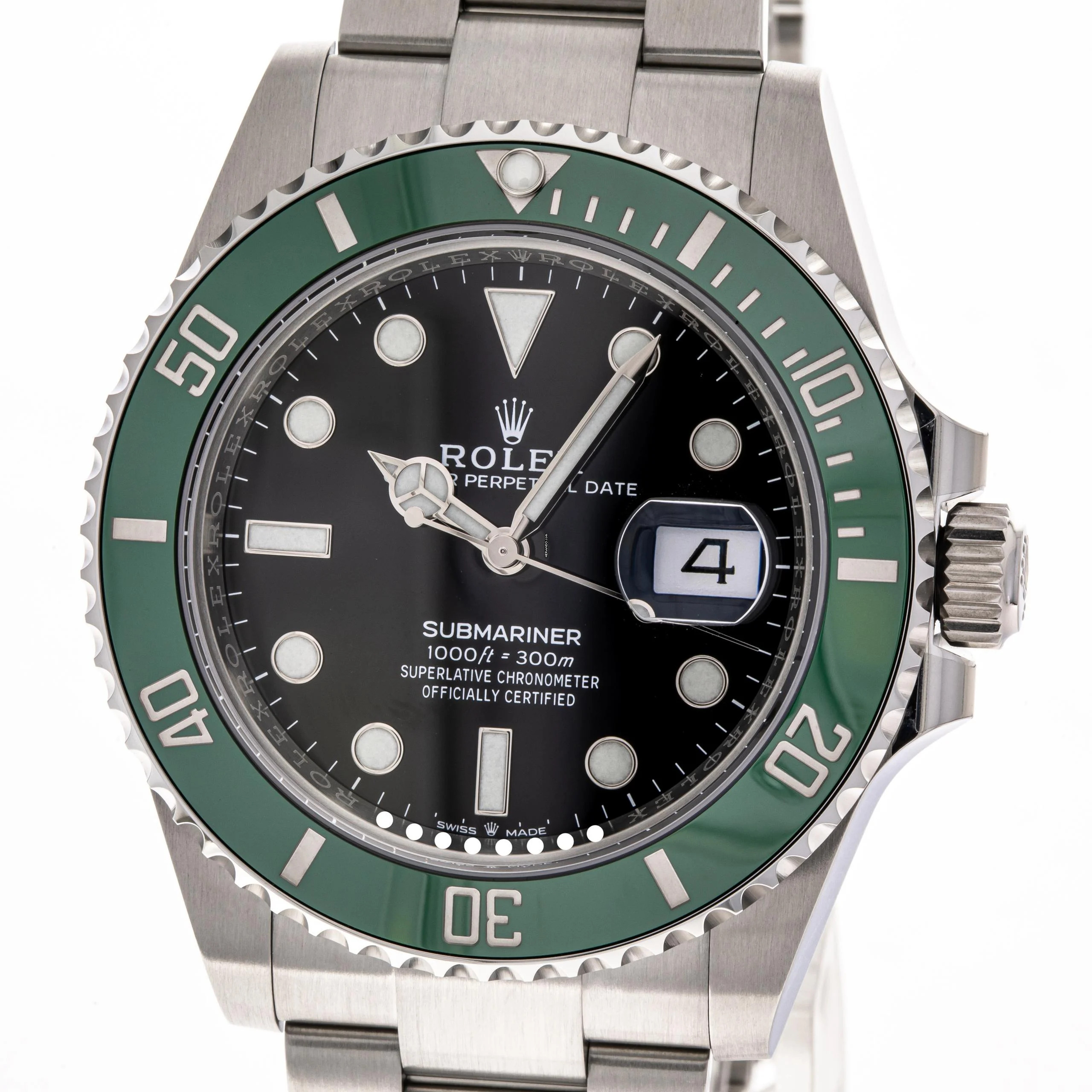 Rolex Submariner Date 41 Green Starbucks – 126610LV – like NEW – 2022 Full Set Lc100