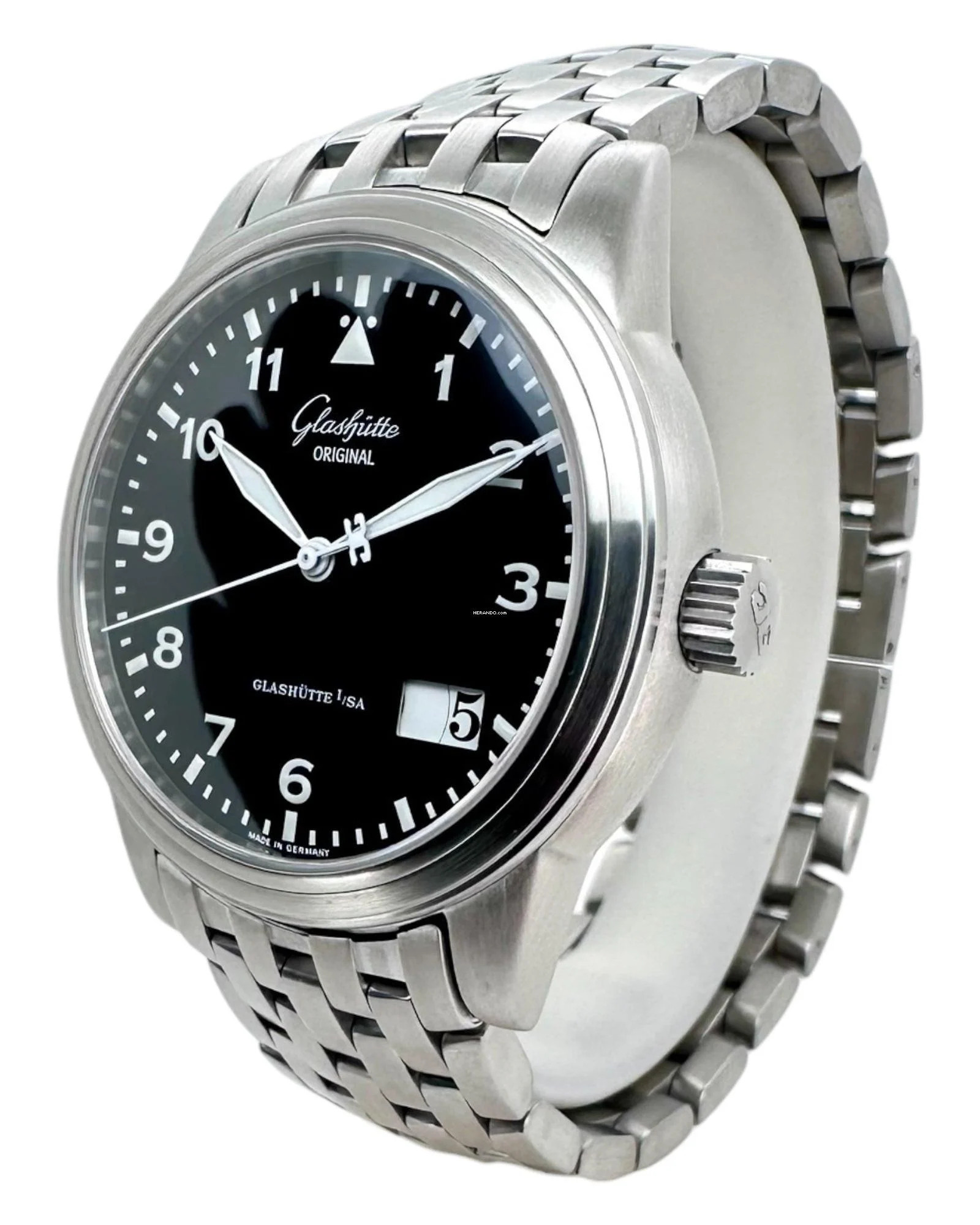 Glashütte Original Senator Navigator Panoramadatum Referenz 39-42-07-12-04