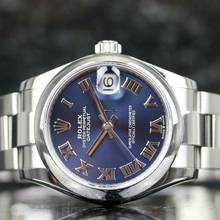 Thumbnail von Rolex Datejust 31 Steel - Blue Roman - like New - Fullset - 2021
