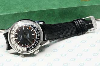 Thumbnail von Enicar Sherpa MID 60'S NOS SHERPA SUPER-JET GMT 40MM DIVE WATCH RARE VINTAGE