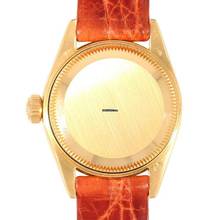 Thumbnail von Rolex Lady-Datejust Damenuhr Lady Datejust 69138 mit Diamantzifferblatt und Brillantlünette Automatik aus 750 Gelbgold und Lederband