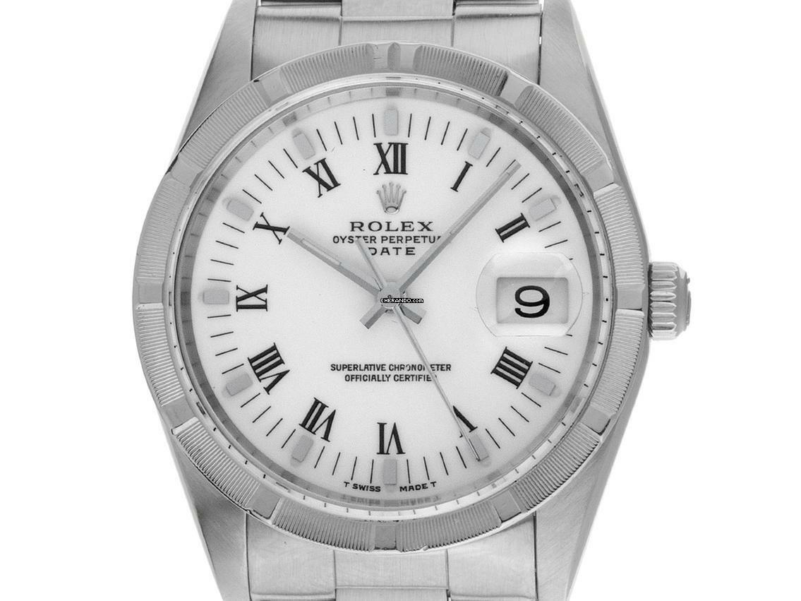 Rolex Oyster Perpetual Date Ref.15200 1995 Box&Beschreibung sehr gut Vintage