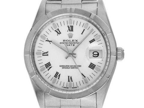  Rolex Oyster Perpetual Date Ref.15200 1995 Box&Beschreibung sehr gut Vintage 