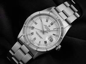 Thumbnail von Rolex Oyster Perpetual Date Ref.15200 1995 Box&Beschreibung sehr gut Vintage