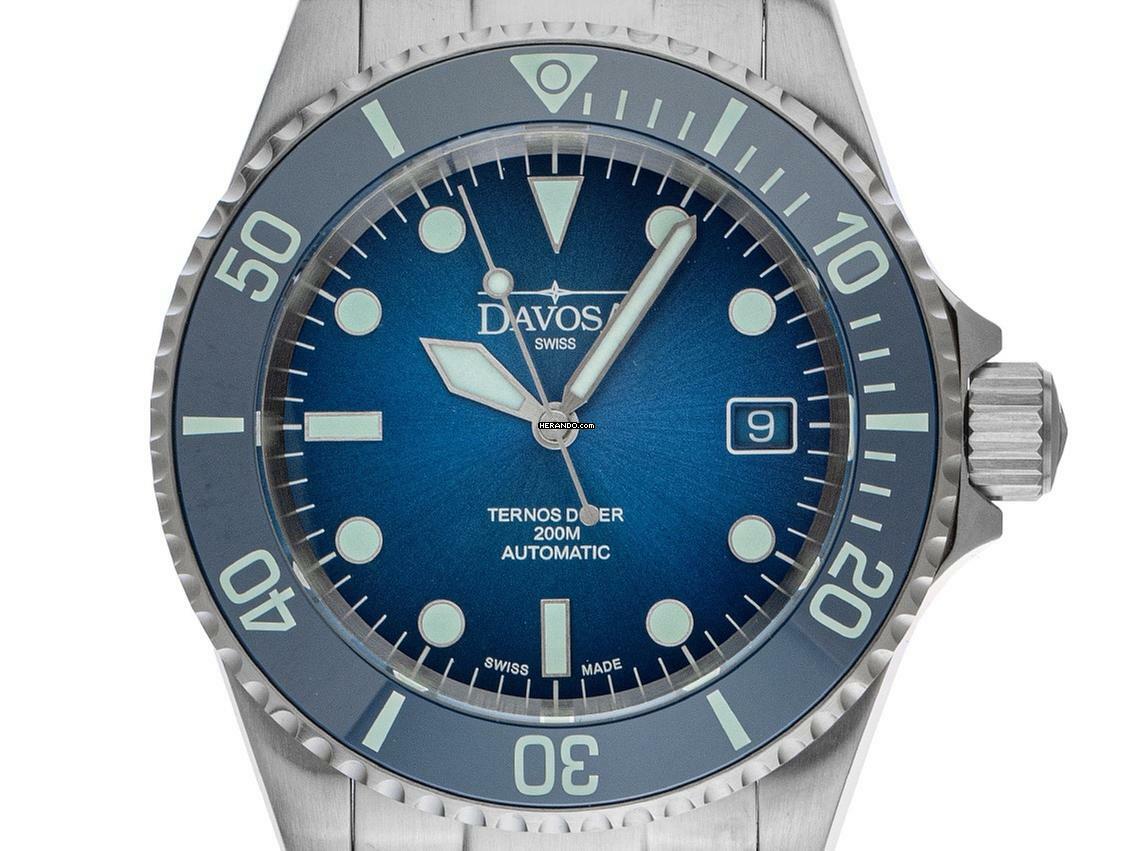 Davosa Ternos Diver Ref.161.554.40 Full Set Neu
