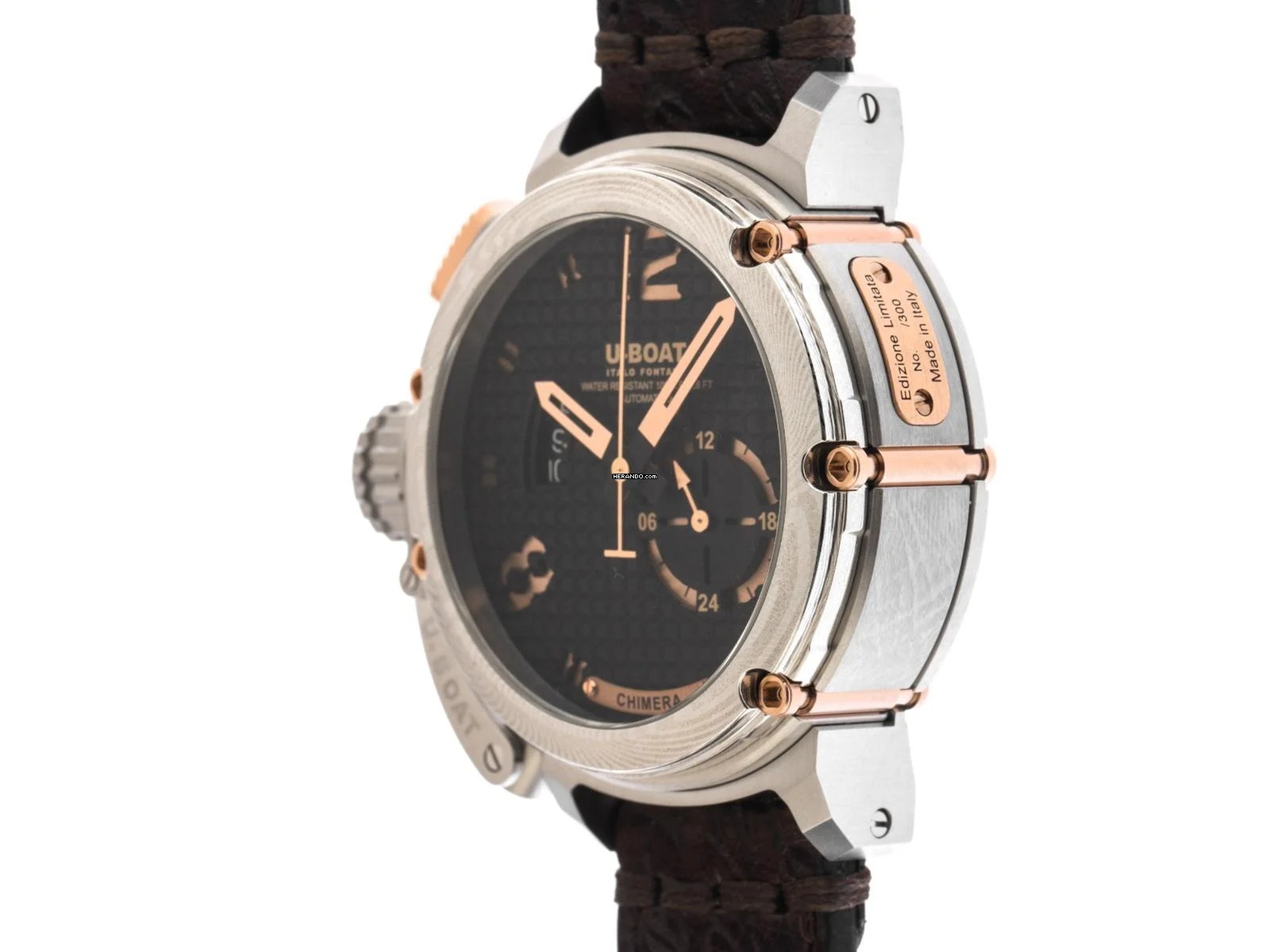 U-Boat Chimera DAMASCO BRONZE Ref.3006 Full Set Neu