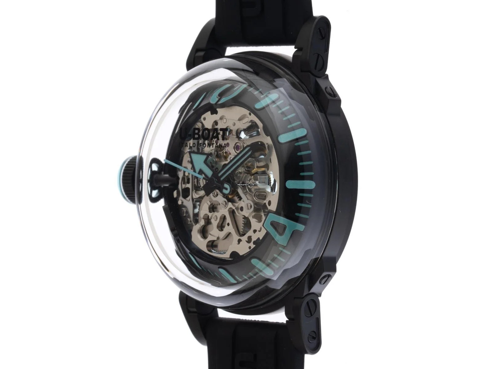 U-Boat U-65 AUTOMATIC 44mm PVD TURQUOISE Ref.3348 Full Set Neu