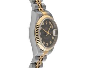 Thumbnail von Rolex Lady-Datejust Diamanten Ref.69173 1995 Full Set sehr gut Vintage