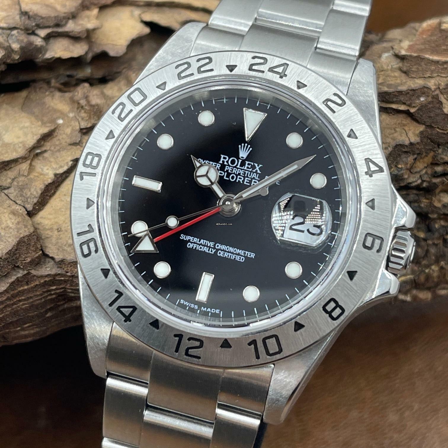 Rolex Explorer II Explorer II - FULLSET 2004 LC100 - Ref. 16570 German FullSet