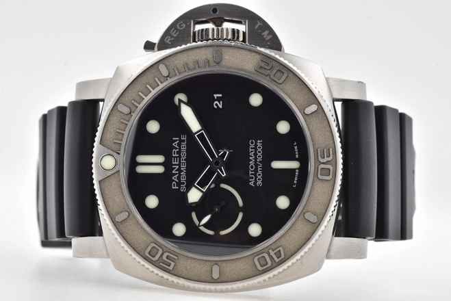  Panerai Luminor Submersible 47mm Titanium Mike Horn PAM00984 PAM 984 Special Edition 