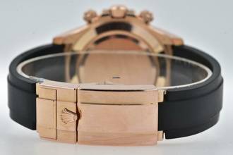 Thumbnail von Rolex Daytona Cosmograph 18k Rose Gold 116515LN Rubber Strap Oysterflex LC100