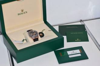 Thumbnail von Rolex Daytona Cosmograph 18k Rose Gold 116515LN Rubber Strap Oysterflex LC100