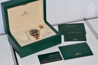 Thumbnail von Rolex Daytona Cosmograph 18k rose gold Diamond Black Dial 116505