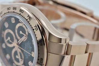 Thumbnail von Rolex Daytona Cosmograph 18k rose gold Diamond Black Dial 116505