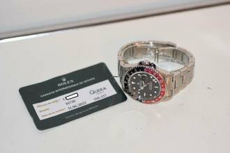 Thumbnail von Rolex GMT-Master II Coke 16710 - Rolex Service 2022 U-Series