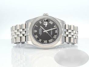 Thumbnail von Rolex Datejust 36 36mm 116234 2011 Edelstahl Weissgold 750 Automatik Stainless Steel 18kt White Gold Stahl Jubilé-band Chronometer Oyster Black Dial
