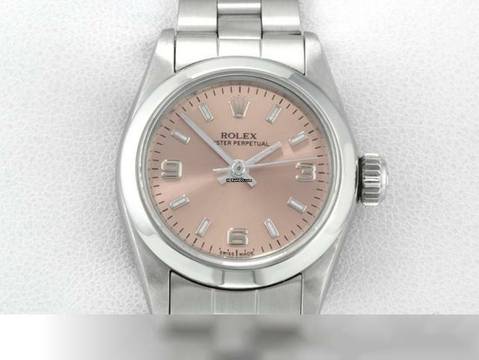  Rolex Oyster Perpetual 26 Lady Oyster Perpetual 26mm 2003 Edelstahl Automatik Stahl Damenuhr Stainless Steel Oyster-band 
