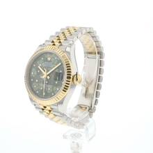 Thumbnail von Rolex Datejust 31 Gold Steel Green Diamond Flower Dial