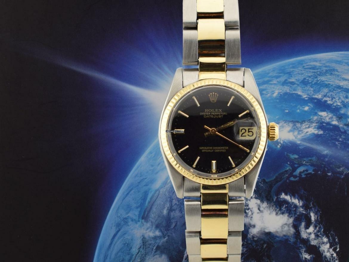 Rolex Datejust 31 Mm Black Dial