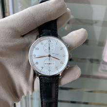 Thumbnail von IWC Portugieser Chronograph Portuguese IW3714 Chronograph silver dial Full Set top Condition