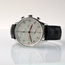 Thumbnail von IWC Portugieser Chronograph Portuguese IW3714 Chronograph silver dial Full Set top Condition