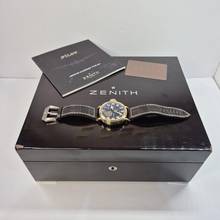 Thumbnail von Zenith Pilot Type 20 Tourbillon Flying Tourbillon Chrono Ouro Rosé Titanium 48mm Automático Completo