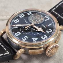 Thumbnail von Zenith Pilot Type 20 Tourbillon Flying Tourbillon Chrono Ouro Rosé Titanium 48mm Automático Completo