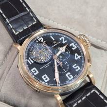 Thumbnail von Zenith Pilot Type 20 Tourbillon Flying Tourbillon Chrono Ouro Rosé Titanium 48mm Automático Completo