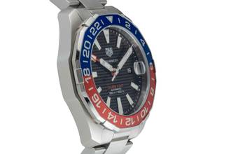 Thumbnail von TAG Heuer Aquaracer 300M GMT Automatik Stahl Ref. WAY201F.BA0927 B&P 2019