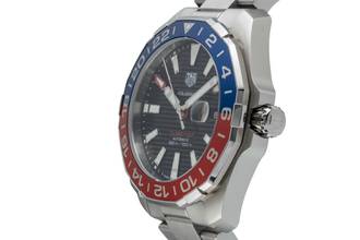 Thumbnail von TAG Heuer Aquaracer 300M GMT Automatik Stahl Ref. WAY201F.BA0927 B&P 2019