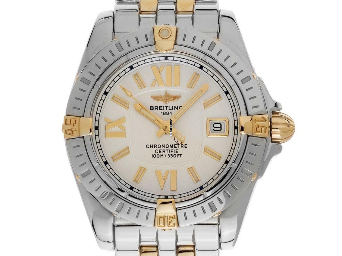 Breitling Cockpit Lady Ref.B71356 2008 Full Set wie Neu Vintage