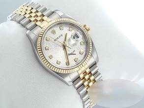 Thumbnail von Rolex Datejust 36 36mm 116233 2019 Diamanten Stahl Gelbgold 750 Automatik