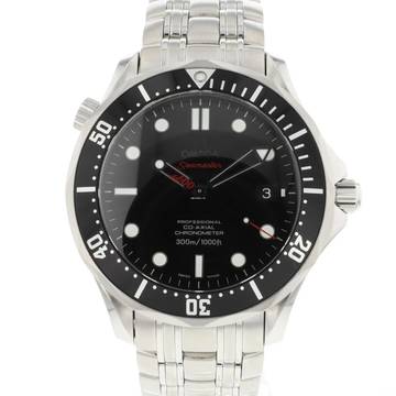  Omega Seamaster Diver 300 M 007 James Bond Black Limited Edition 
