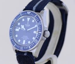 Thumbnail von Tudor Pelagos FXD Titan No Date B+P Diver Manufakturwerk Blue Dial
