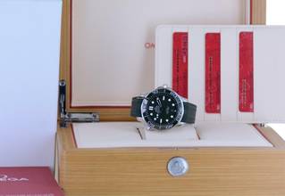 Thumbnail von Omega Seamaster Diver 300 M Co-Axial Master Chronometer 42mm Top green Keramik Diver B+P