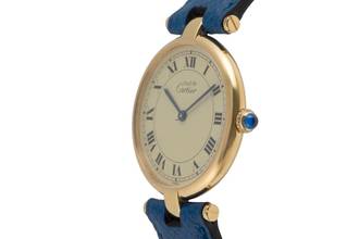 Thumbnail von Cartier Vendome LC GM Vermeil 925 Silber Ivory Dial Medium Size Ref. 83978213