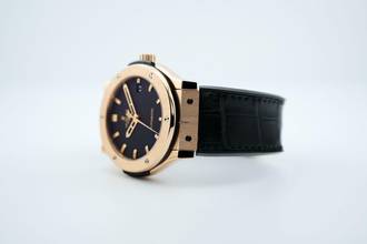 Thumbnail von Hublot Classic Fusion 45 Rose Gold Black Dial - With Box - 511.PX.2610LR
