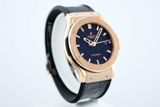 Thumbnail von Hublot Classic Fusion 45 Rose Gold Black Dial - With Box - 511.PX.2610LR