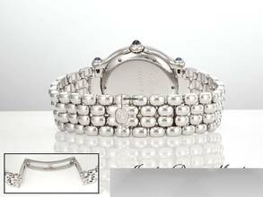 Thumbnail von Chopard Happy Sport Diamonds 32mm 278236 Edelstahl Diamanten Gold