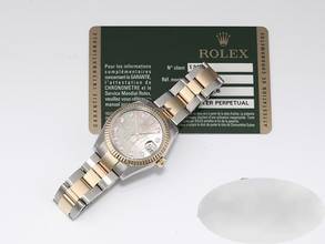 Thumbnail von Rolex Lady-Datejust 31mm 178273 2014 Stahl Gelbgold 750 Perlmutt Diamanten