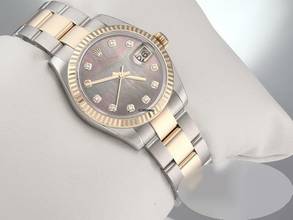 Thumbnail von Rolex Lady-Datejust 31mm 178273 2014 Stahl Gelbgold 750 Perlmutt Diamanten