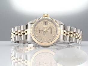 Thumbnail von Rolex Lady-Datejust Edelstahl Gelbgold 750 Diamanten Automatik Gold Stahl Damen
